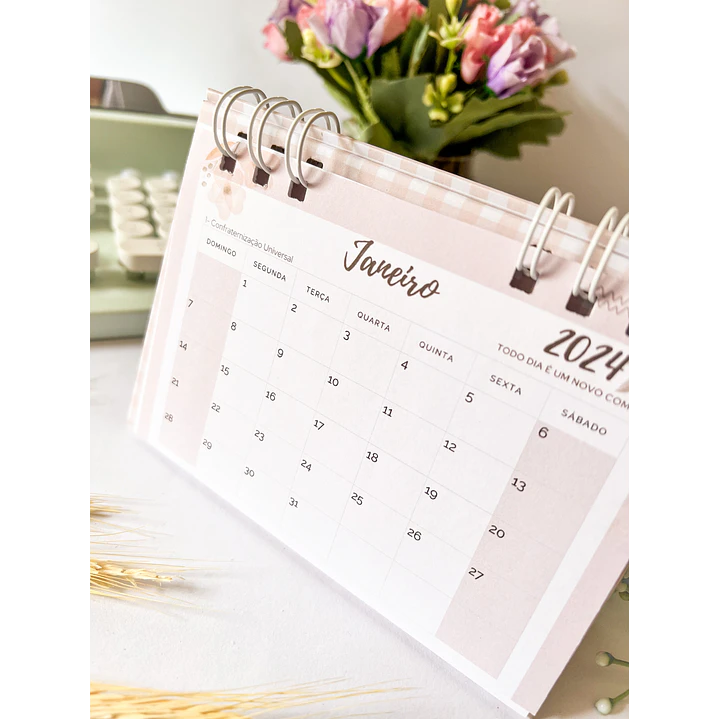 Arquivo Calendário de Mesa 2024 em Pdf 10