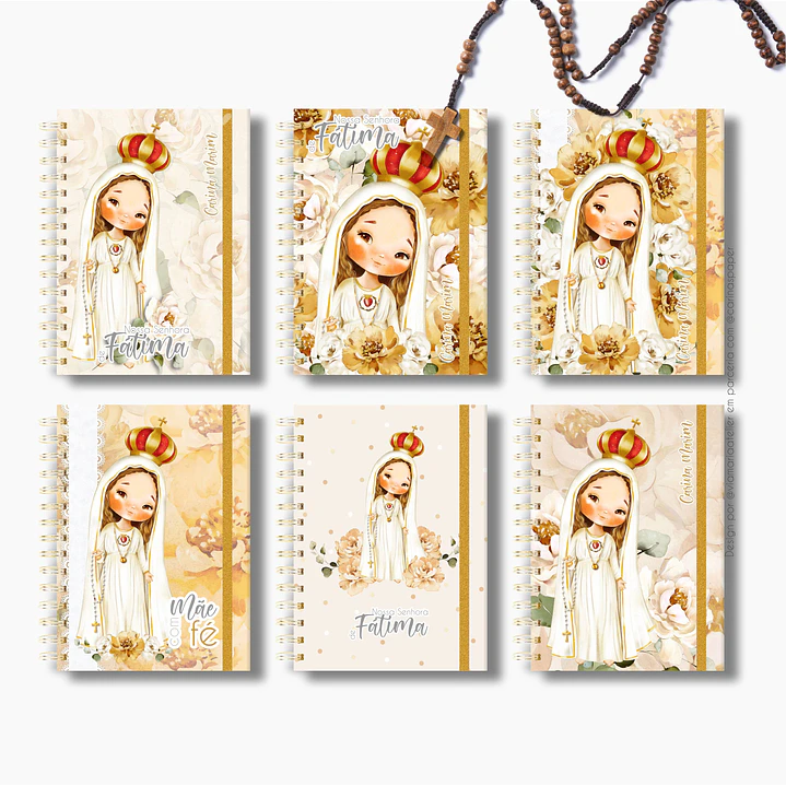 Arquivo Capa para Agenda Nossa Senhora de Fátima em Jpg 2