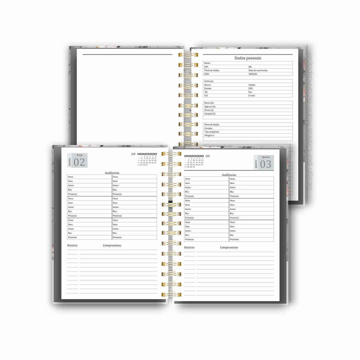 Arquivo Combo Miolo Agenda Jurídica  2024 em Pdf 3