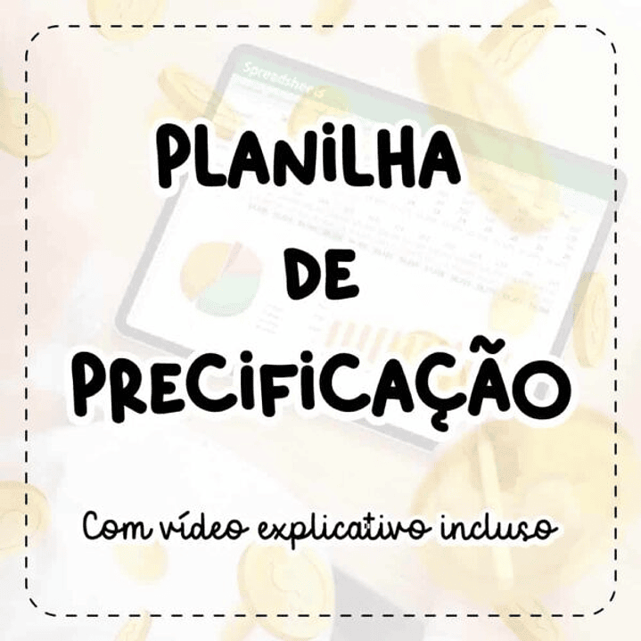 Arquivo Planilha de Precificação em Excel  1