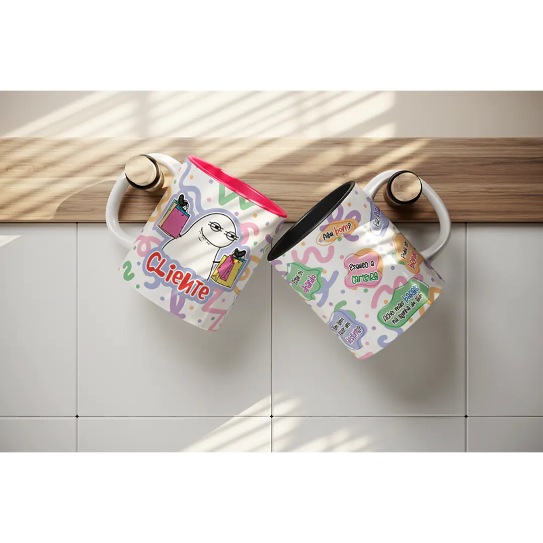 Arte Caneca Cliente Consumidor Arquivo Png 1