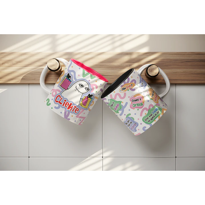 Arte Caneca Cliente Consumidor Arquivo Png 1
