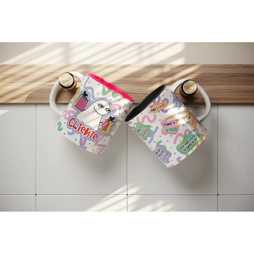 Arte Caneca Cliente Consumidor Arquivo Png 3
