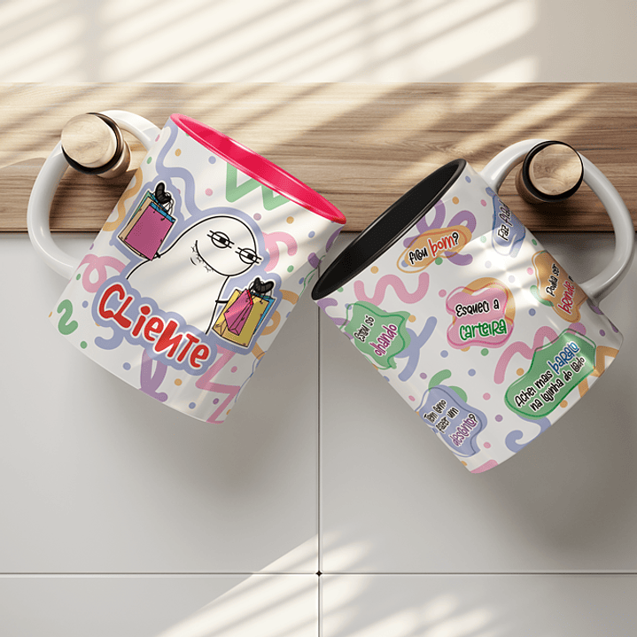 Arte Caneca Cliente Consumidor Arquivo Png 3