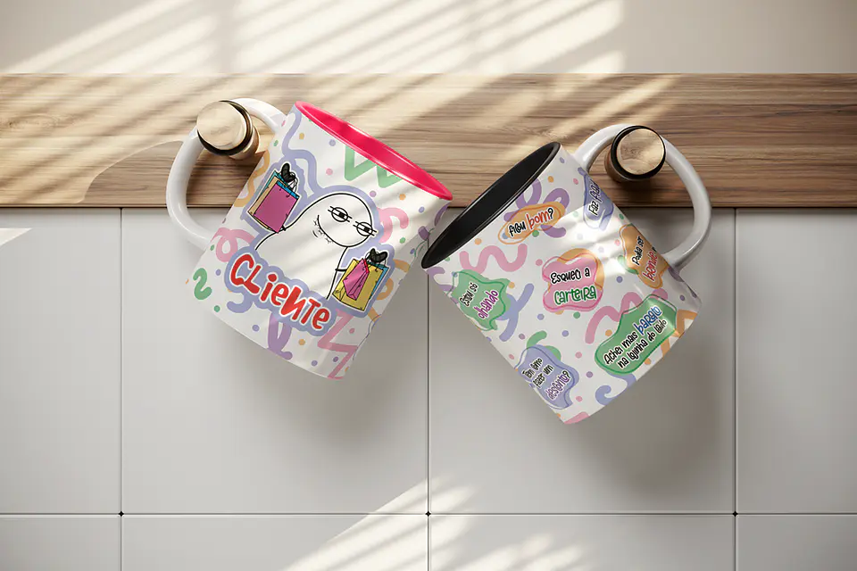 Arte Caneca Cliente Consumidor Arquivo Png 3