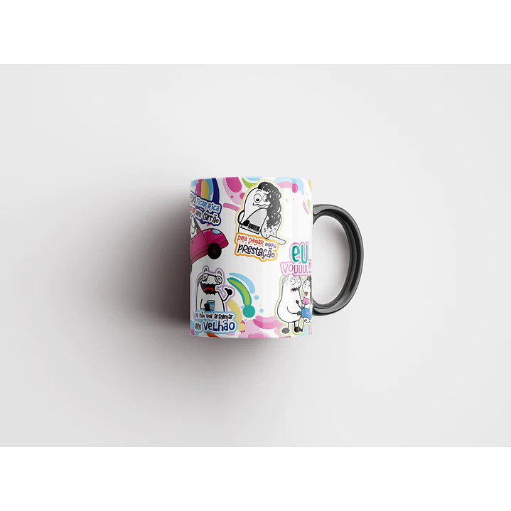 Arte Caneca Eu só ando de Busão que Pobreza... Malvadão Png 5