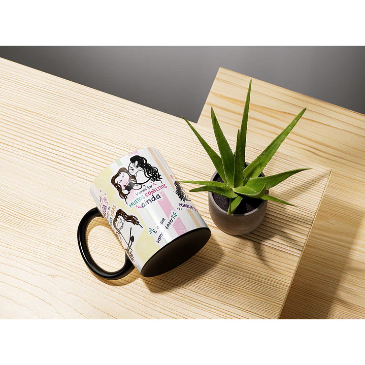 Arte Caneca Eu vou ser sua Amiga pelo resto de nossas vidas - Amigas para Sempre Png 7
