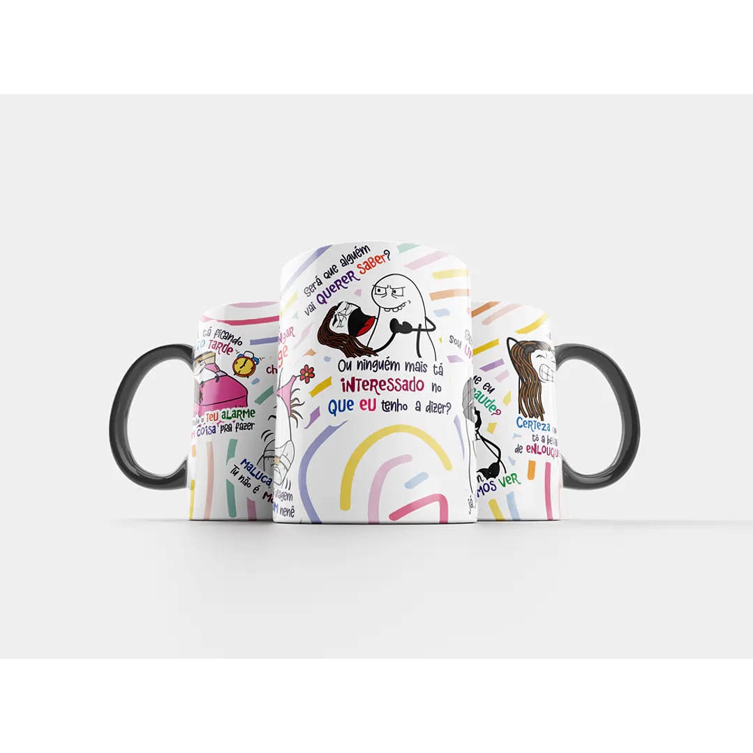 Arte Caneca Menina tá fincando Muito Tarde... Luisa Sonsa Menina Png 6
