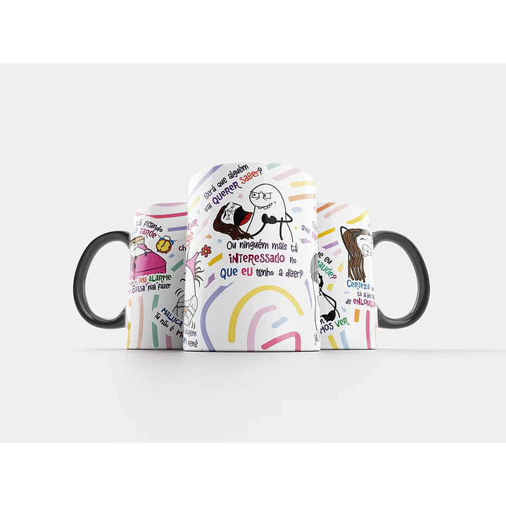 Arte Caneca Menina tá fincando Muito Tarde... Luisa Sonsa Menina Png 6