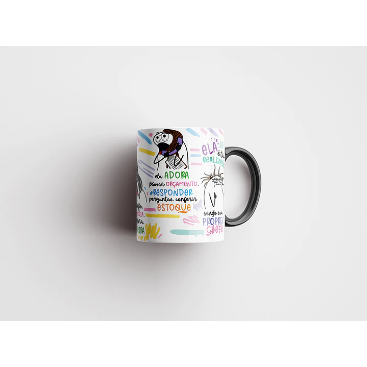 Arte Caneca Olha ela a Empreendedora Dona Proprietária Arquivo Png 4