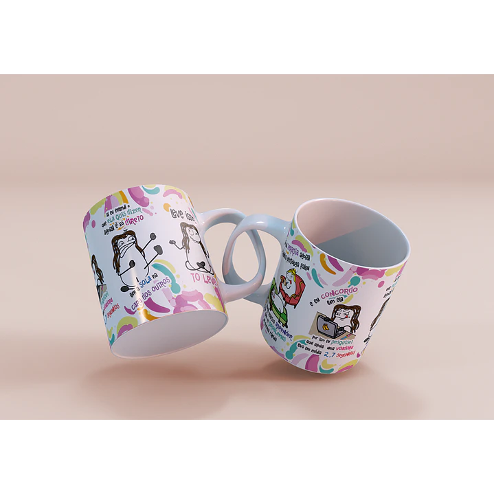 Arte Caneca Sai da Terapia agora e minha Psicóloga falou... Conselho de Piscologa Png 3