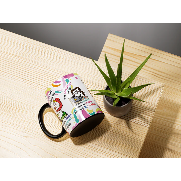 Arte Caneca Sai da Terapia agora e minha Psicóloga falou... Conselho de Piscologa Png 4