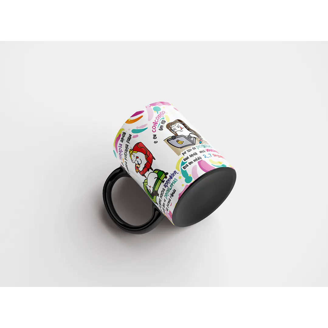 Arte Caneca Sai da Terapia agora e minha Psicóloga falou... Conselho de Piscologa Png 8