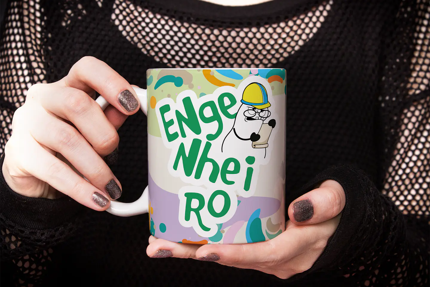 34 Arte Caneca Flork Profissões Profissão Arquivos Sublimação 5