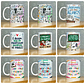 52 Artes para Caneca Dia do Professor - Kit Digital Dia dos Professores Arquivos Png - Thumbnail 1