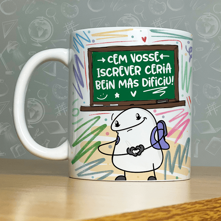 52 Artes para Caneca Dia do Professor - Kit Digital Dia dos Professores Arquivos Png 12