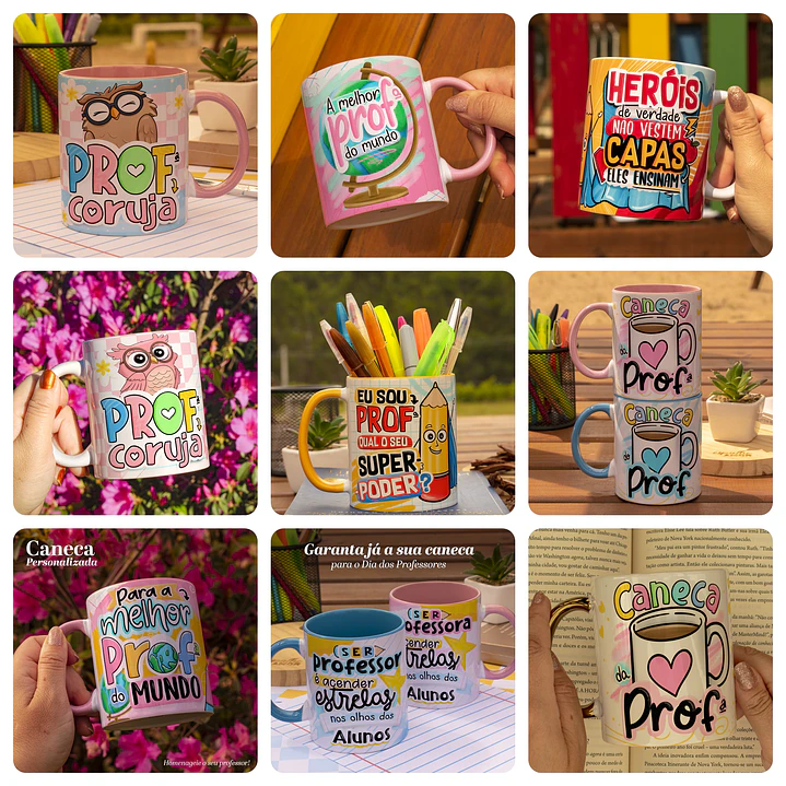 40 Artes para Caneca Dia do Professor 1.0 Arquivos Dia dos Professores Png 1