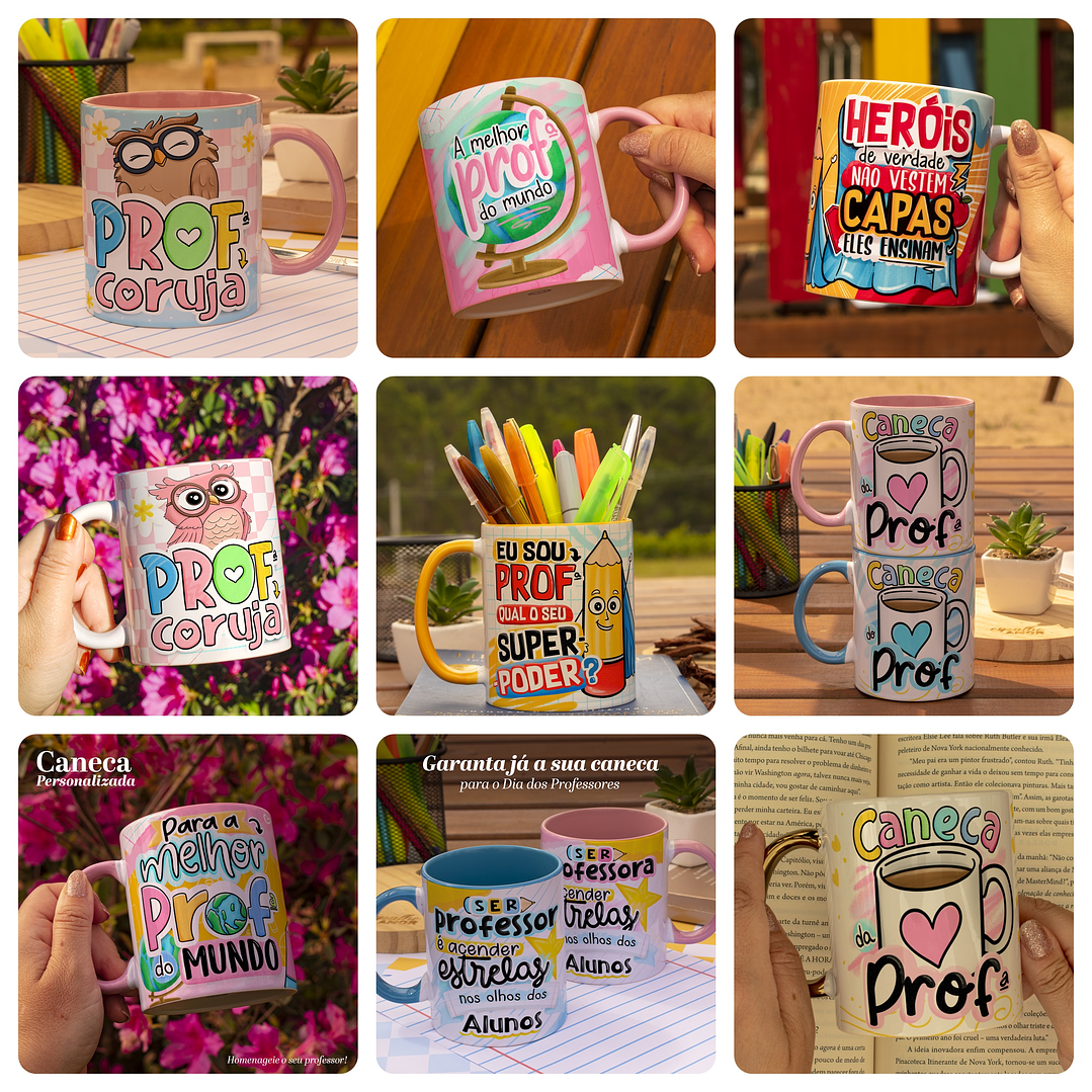 40 Artes para Caneca Dia do Professor 1.0 Arquivos Dia dos Professores Png 1