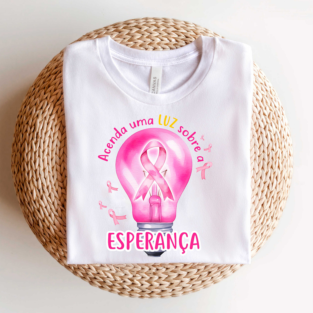 10 Artes Camisa Outubro Rosa em CorelDraw 9