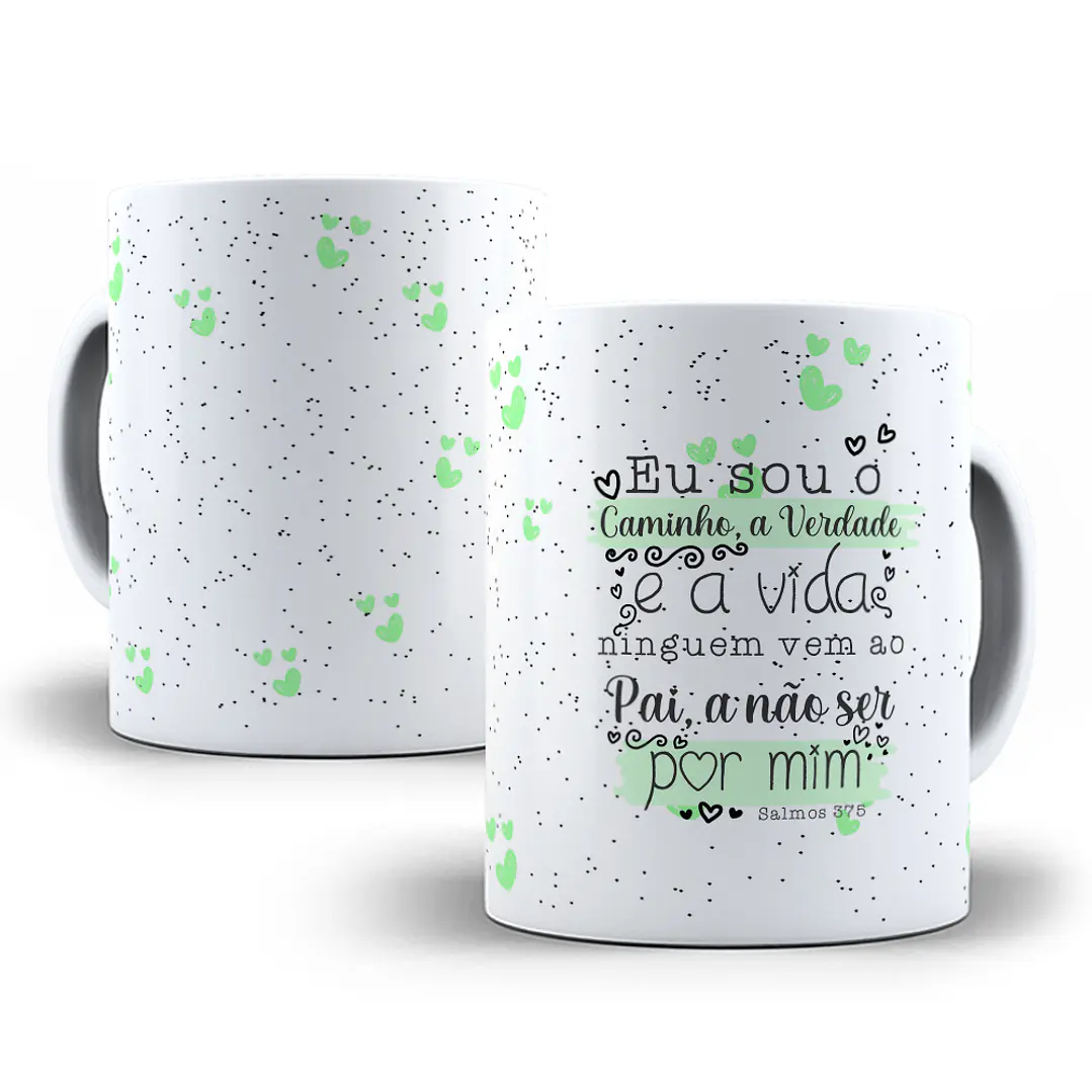 22 Artes Caneca Versículos Bíblicos em CorelDraw 5