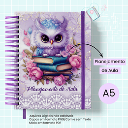 Arquivo Miolo Agenda Planejamento de Aulas A5 2024 em Pdf 