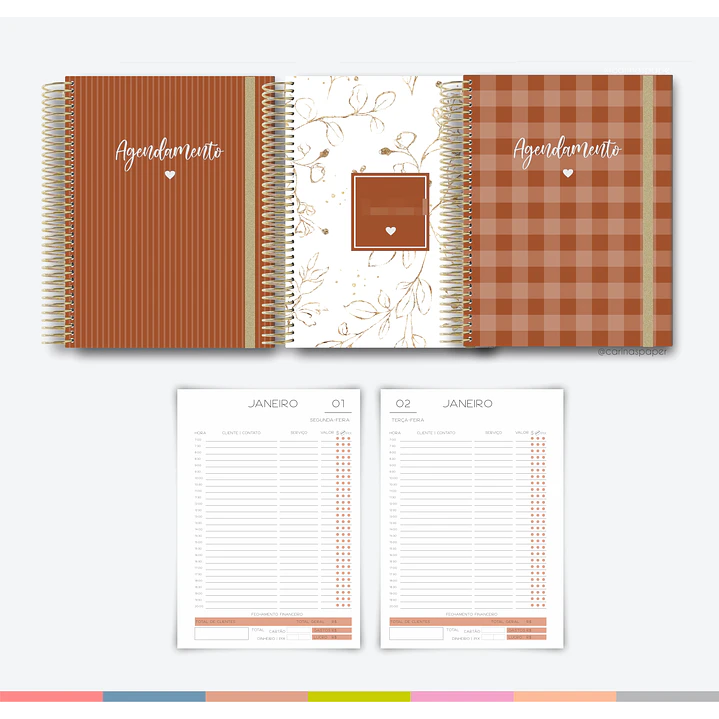 Arquivo Miolo Agenda Coloridas A5 2024 em Pdf   2