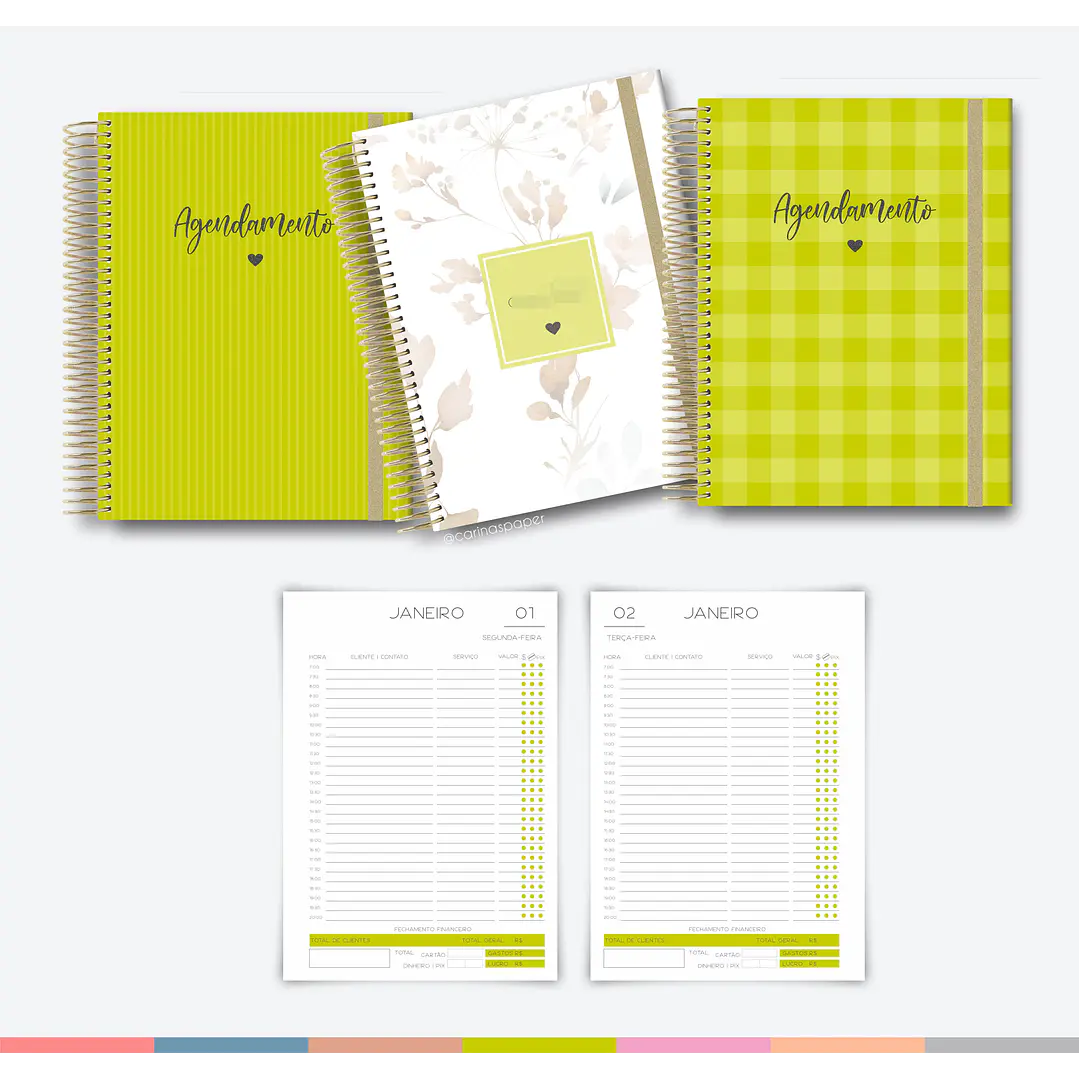 Arquivo Miolo Agenda Coloridas A5 2024 em Pdf   4