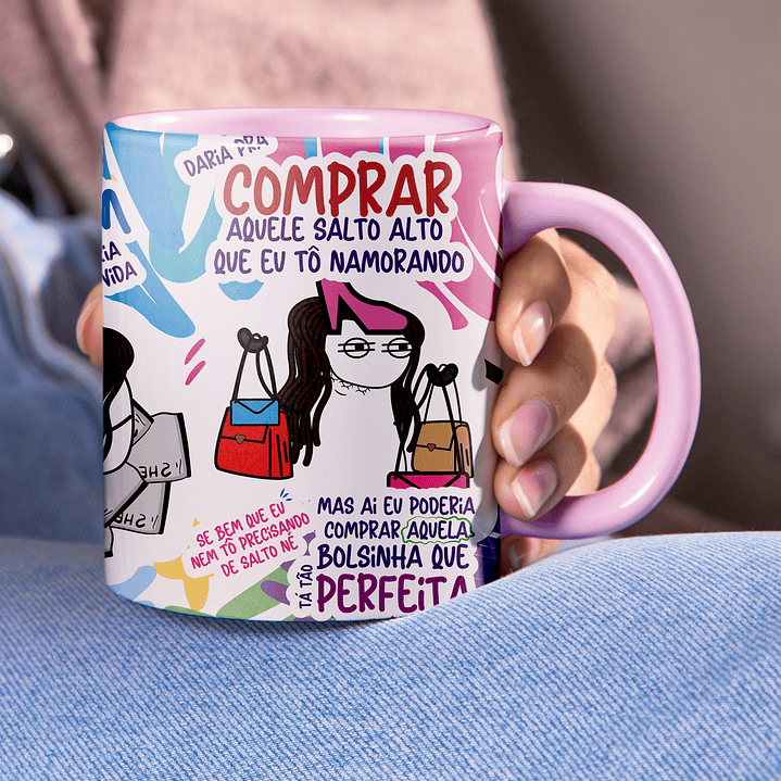 Arte para Caneca Será que eu já fiz meu check-in na Shein Hoje Parcelar em 6 Vezes Arquivo Png 4