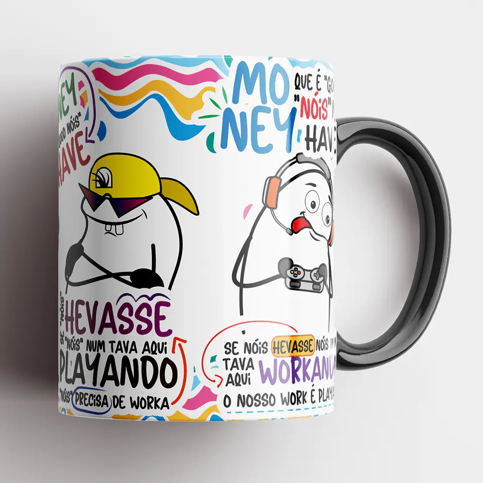 Arte para Caneca Eu Sou cagado veja só como é que é - Mamonas Assassinas Arquivo Png 4