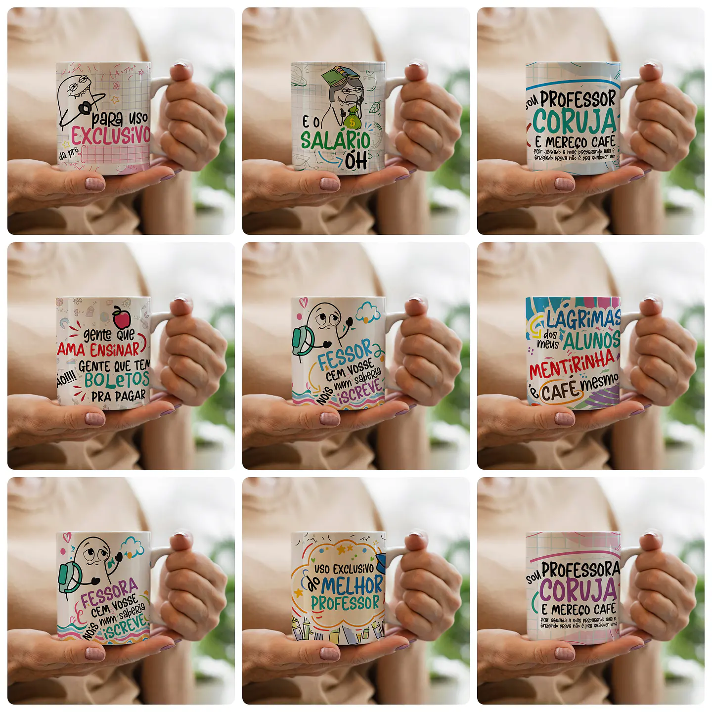 30 Arte para Caneca Dia dos Professores Flork - Dia do Professor Arquivo Png 1