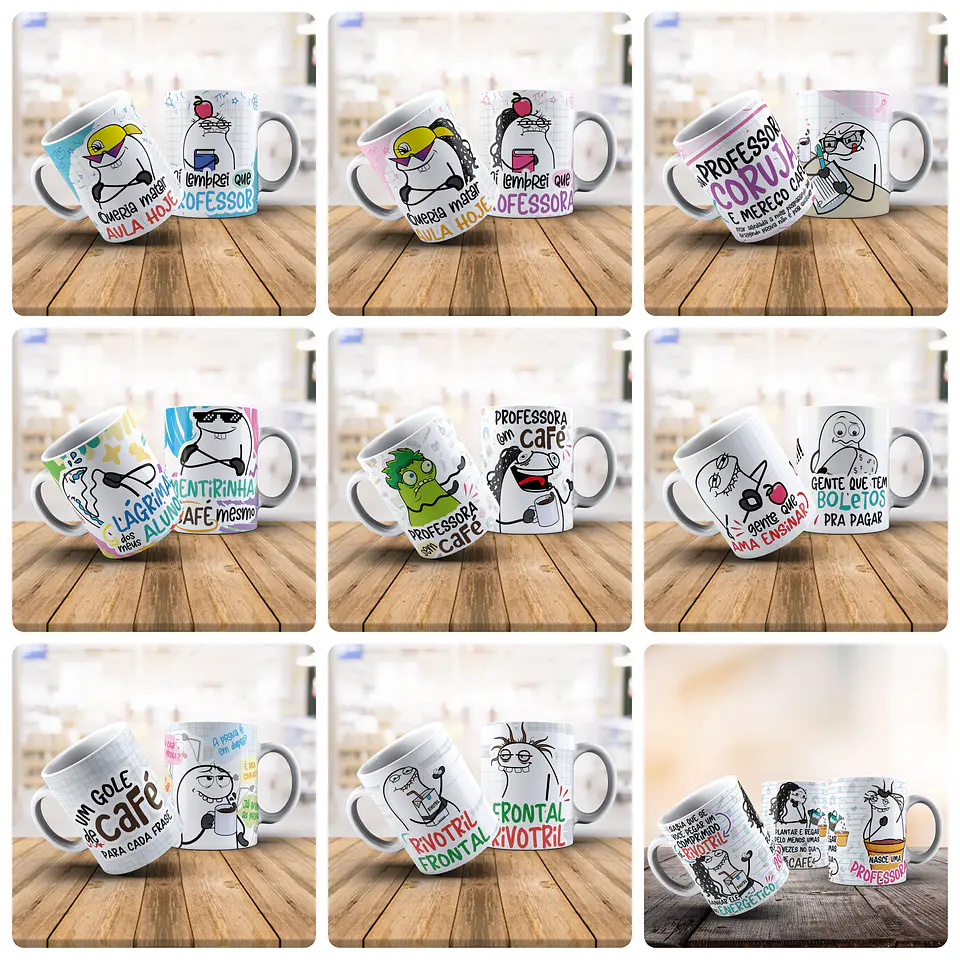 30 Arte para Caneca Dia dos Professores Flork - Dia do Professor Arquivo Png 2