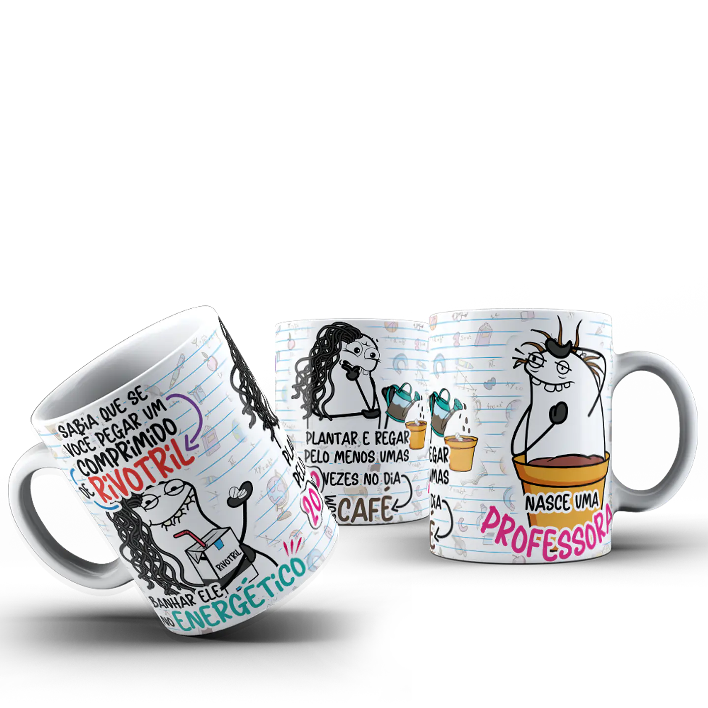 30 Arte para Caneca Dia dos Professores Flork - Dia do Professor Arquivo Png 6