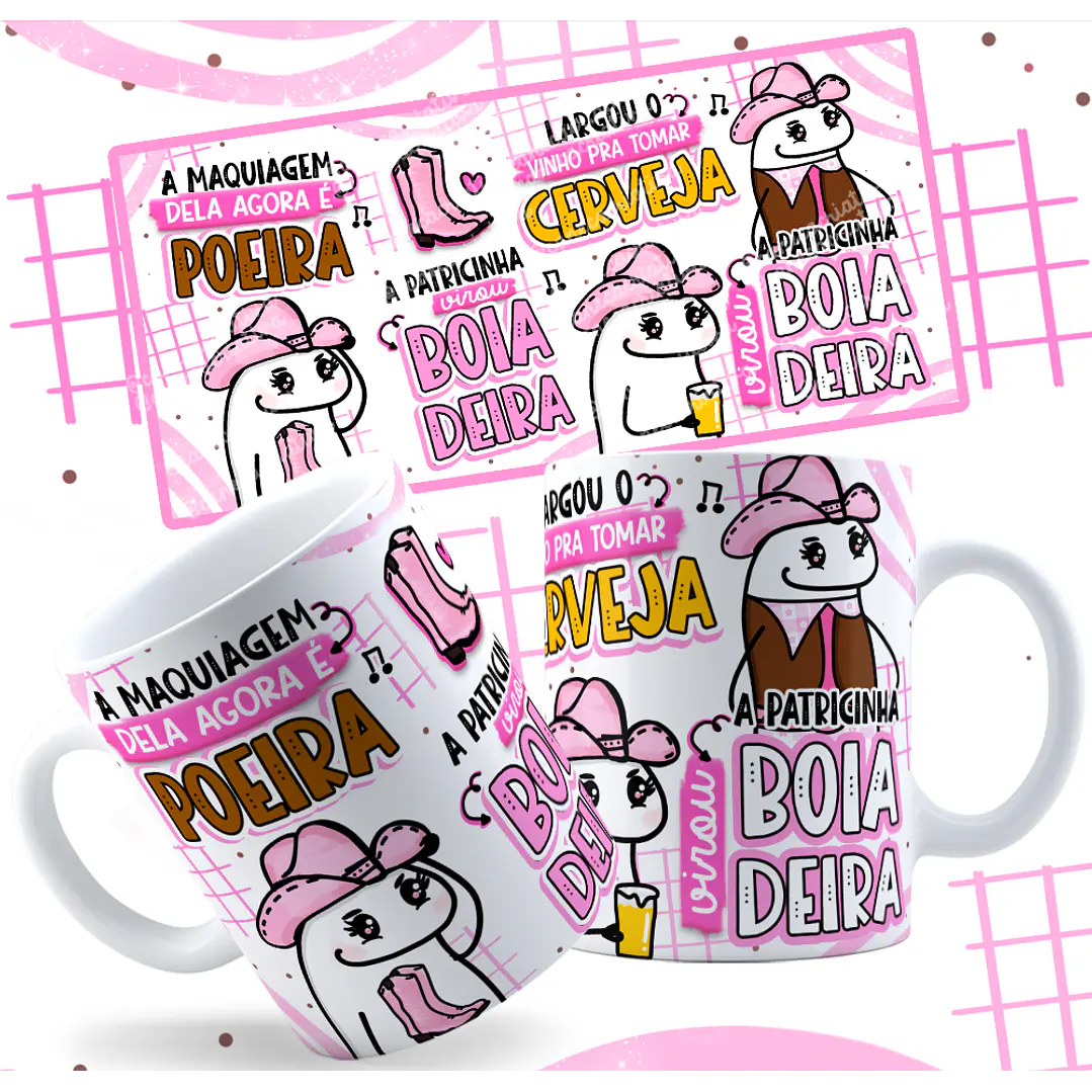 Arte Caneca Boiadeira Ana Castela Arquivo Png 1