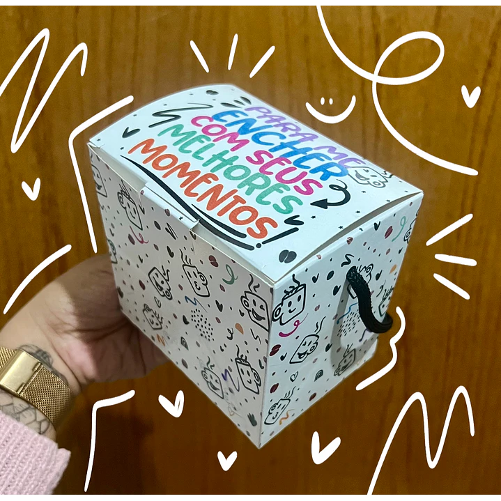 Arte Embalagem Caixinha Caneca Sublimação Baixar Grátis  1