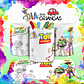 10 Arte Caneca Dia das Crianças para Colorir Arquivo em Corel Draw - Thumbnail 8