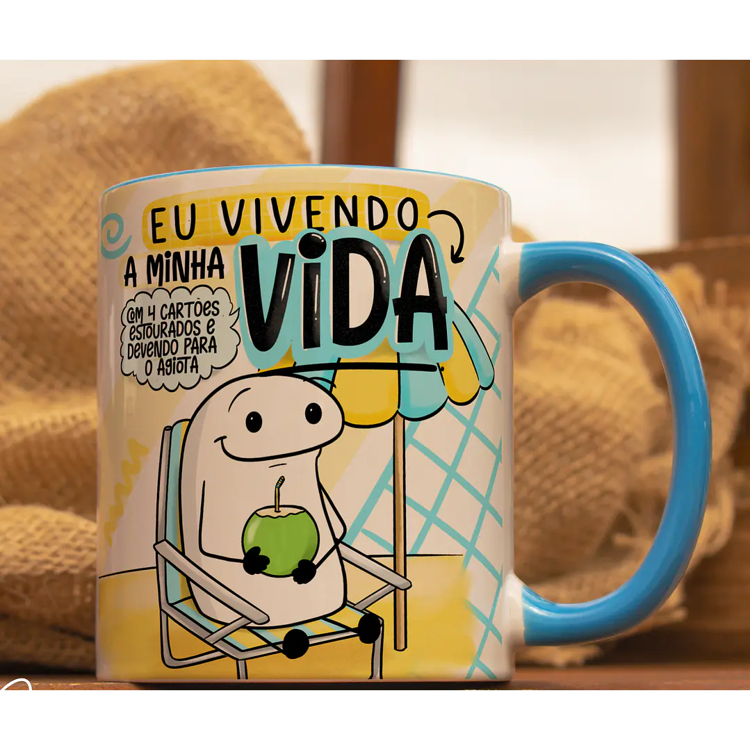 28 Arte Caneca Flork Dia Dia Frases Engraçadas Arquivo em Jpg 7
