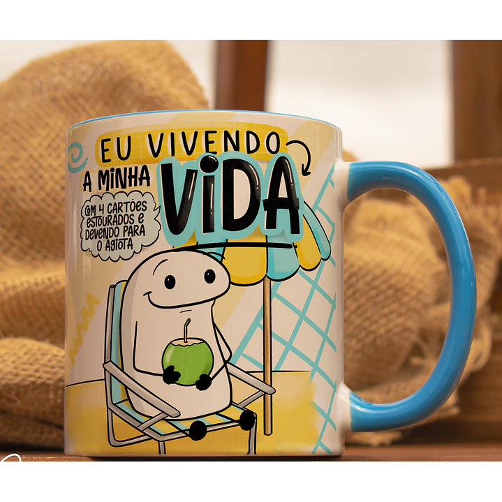 28 Arte Caneca Flork Dia Dia Frases Engraçadas Arquivo em Jpg 7