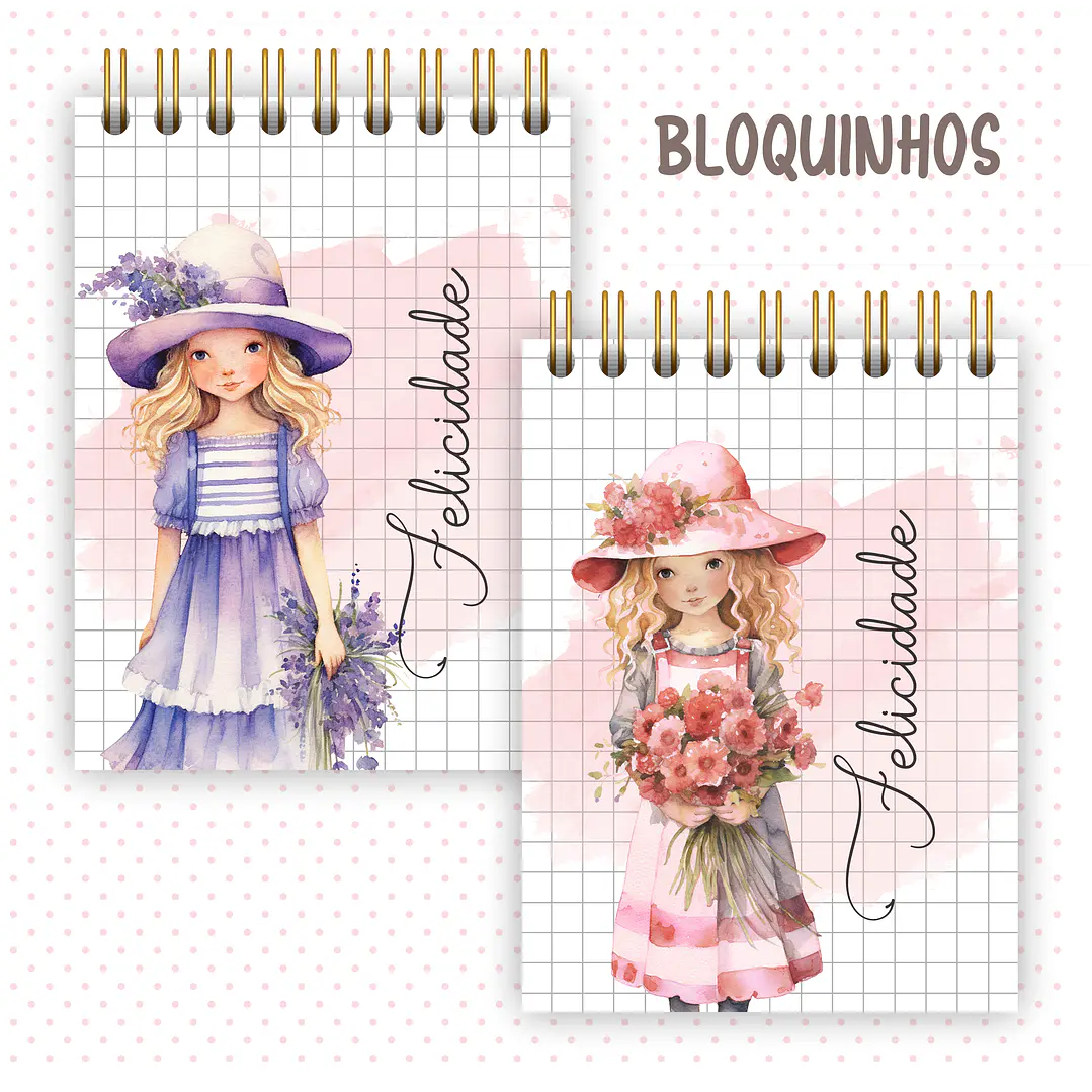 Arquivo de Corte Boneca Vintagem Felicidade 4