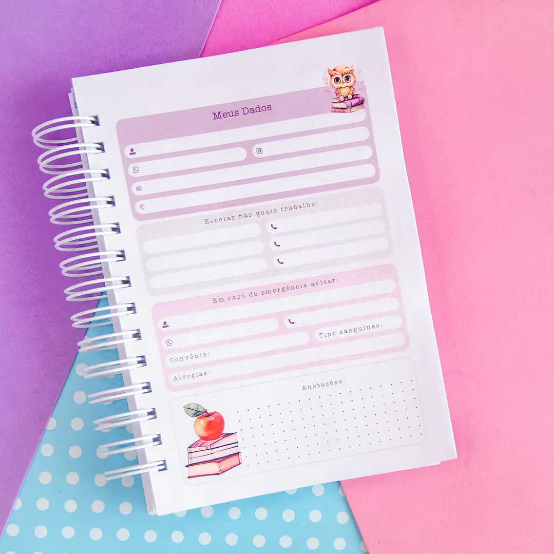 Arquivos Agenda Planner Professor 2024 em Pdf 9