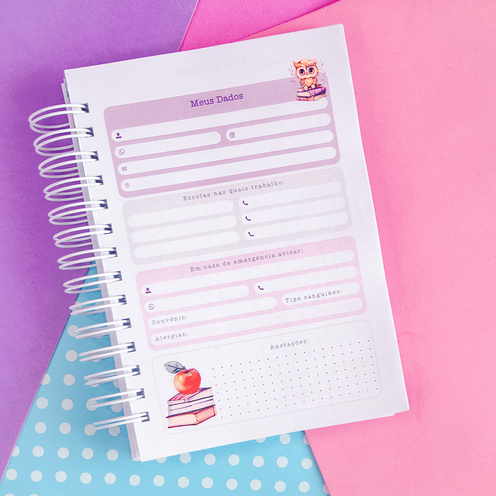 Arquivos Agenda Planner Professor 2024 em Pdf 9