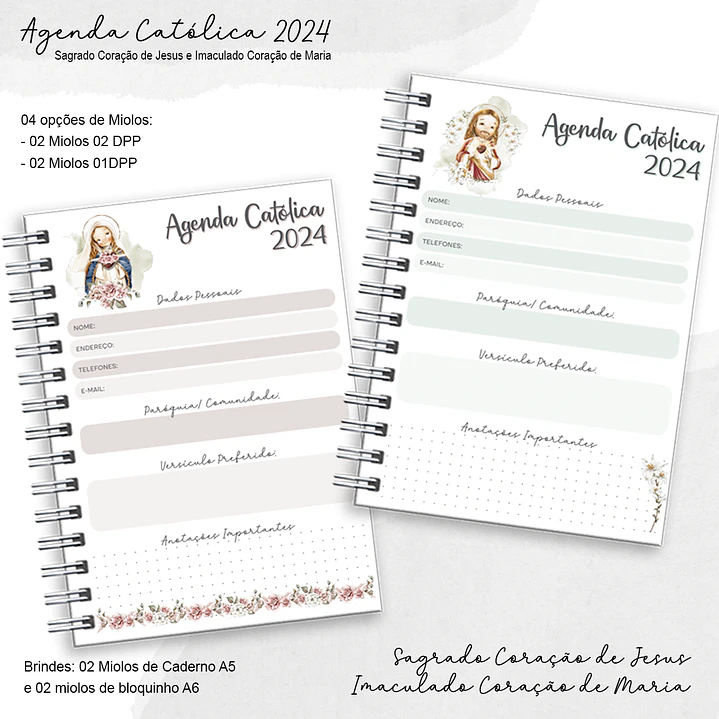 Arquivo Miolo Agenda Jesus e Maria A5 2024 em Pdf  2