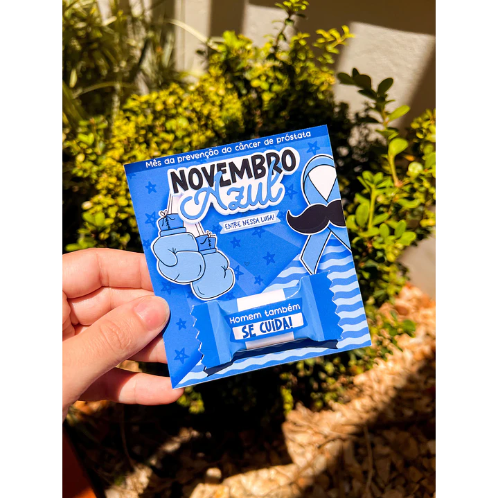 Arquivo de Corte Card e Balinha Novembro Azul em Pdf 1