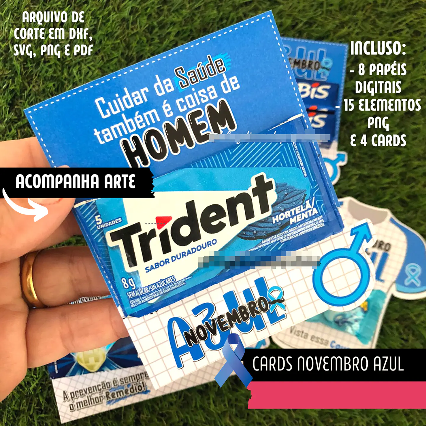 Arquivo de Corte Mimos Novembro Azul em Pdf  4