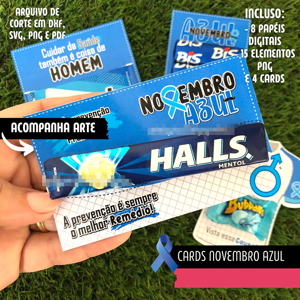 Arquivo de Corte Mimos Novembro Azul em Pdf  5