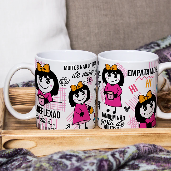 Arte para Caneca Cê tem paciência? Paciência é meu segundo nome Arquivo Png 1