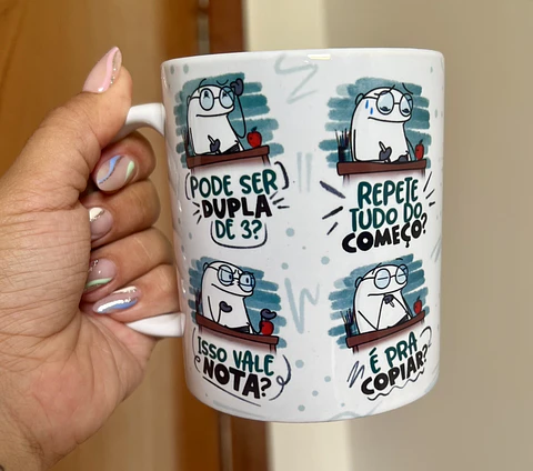 Arte Caneca Flork Dia dos professores Arquivo Png 