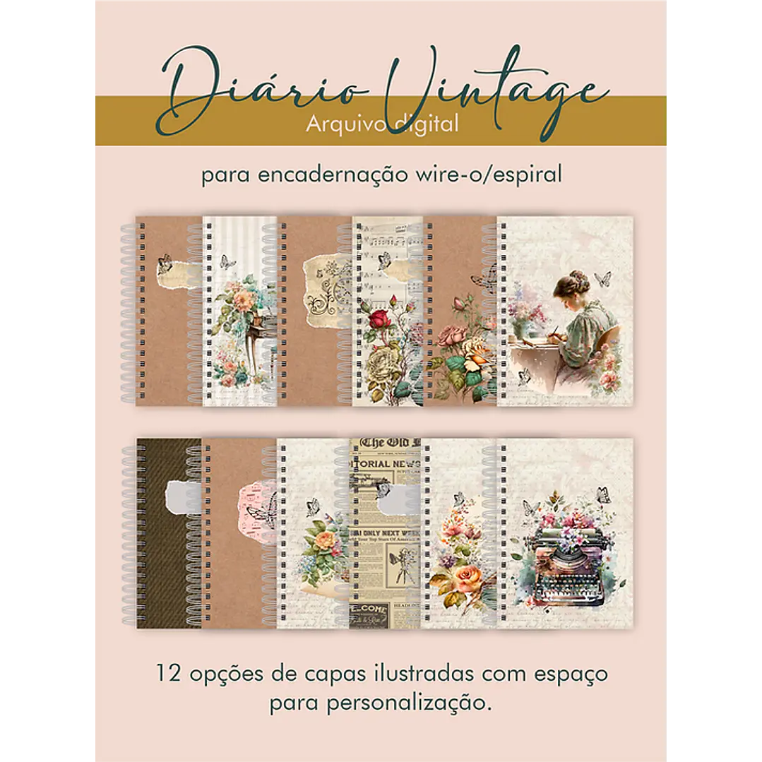 Arquivo Combo Vintage Encadernação 2024 em Pdf 1