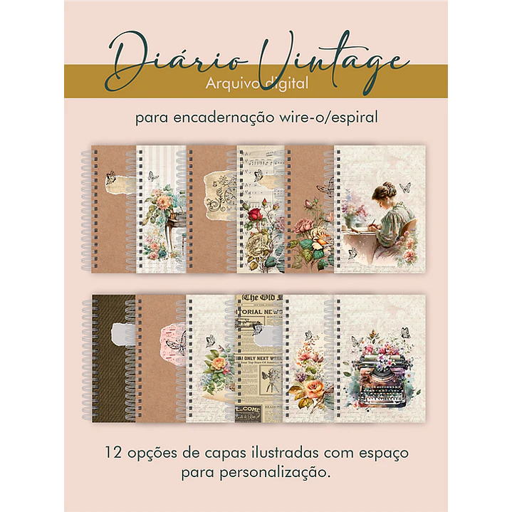 Arquivo Combo Vintage Encadernação 2024 em Pdf 1