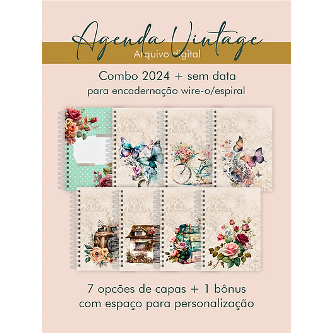 Arquivo Combo Vintage Encadernação 2024 em Pdf 4