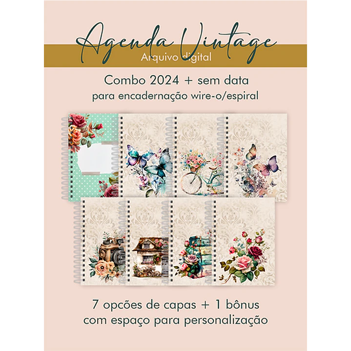Arquivo Combo Vintage Encadernação 2024 em Pdf 4